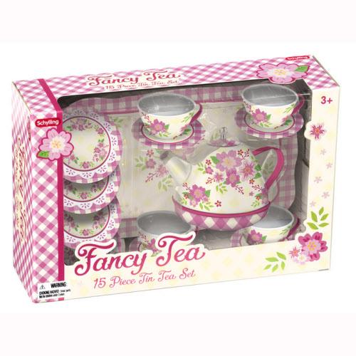 Schylling Fancy Tin Tea Set