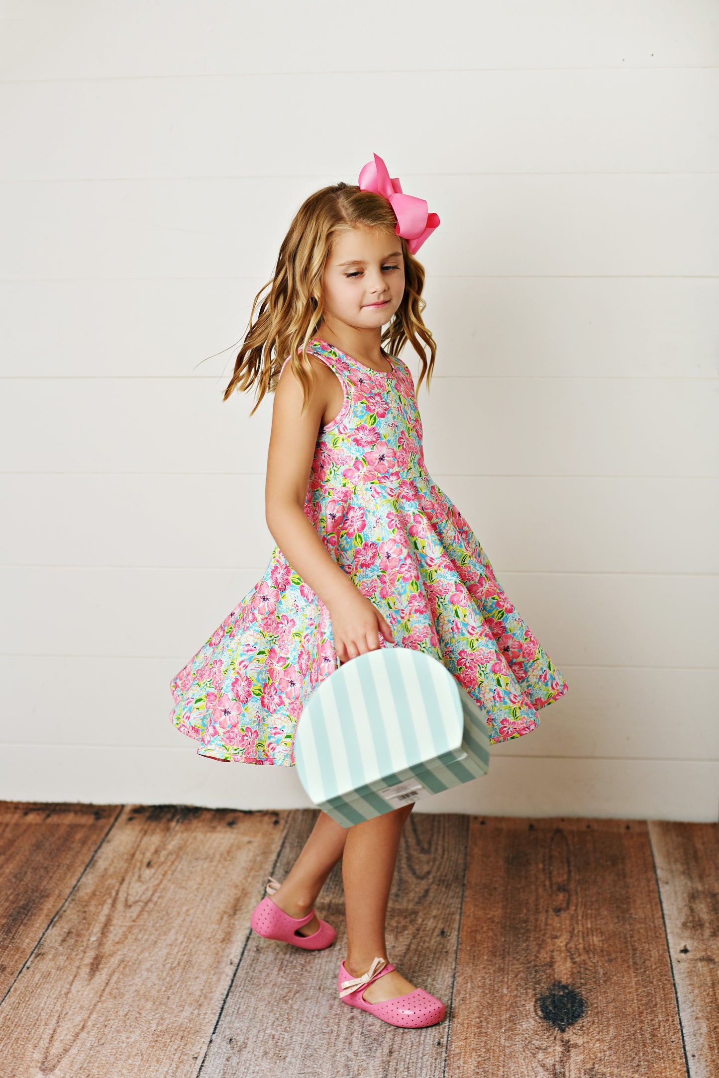 Swoon Baby Hawaiian Bloom Flair Dress