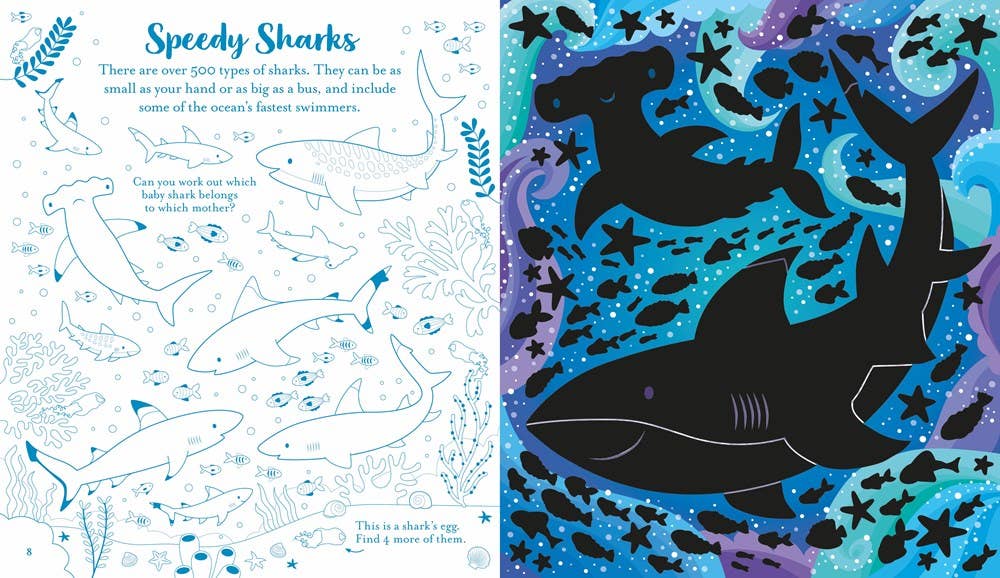 Usborne Scratch Activities Under the Sea