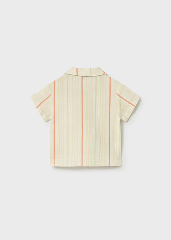 Mayoral Clay Bambula Shirt & Short Set