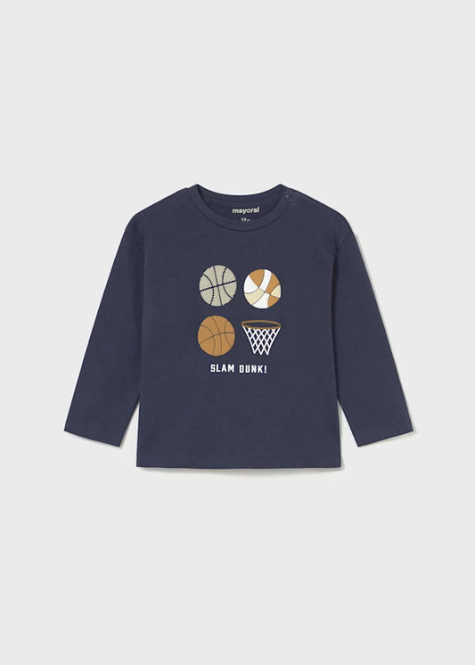 Mayoral Navy Basketball Top