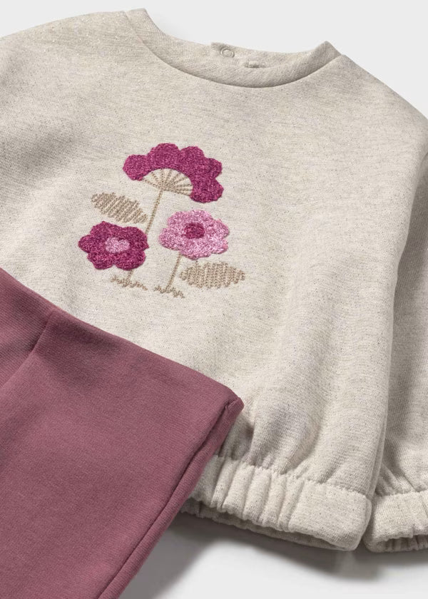 Mayoral Rose Embellished Set