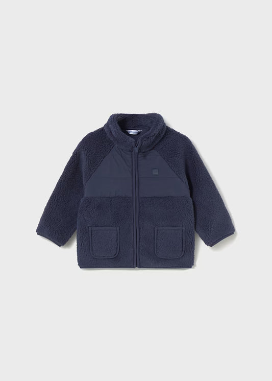 Mayoral Navy Fleece Jacket