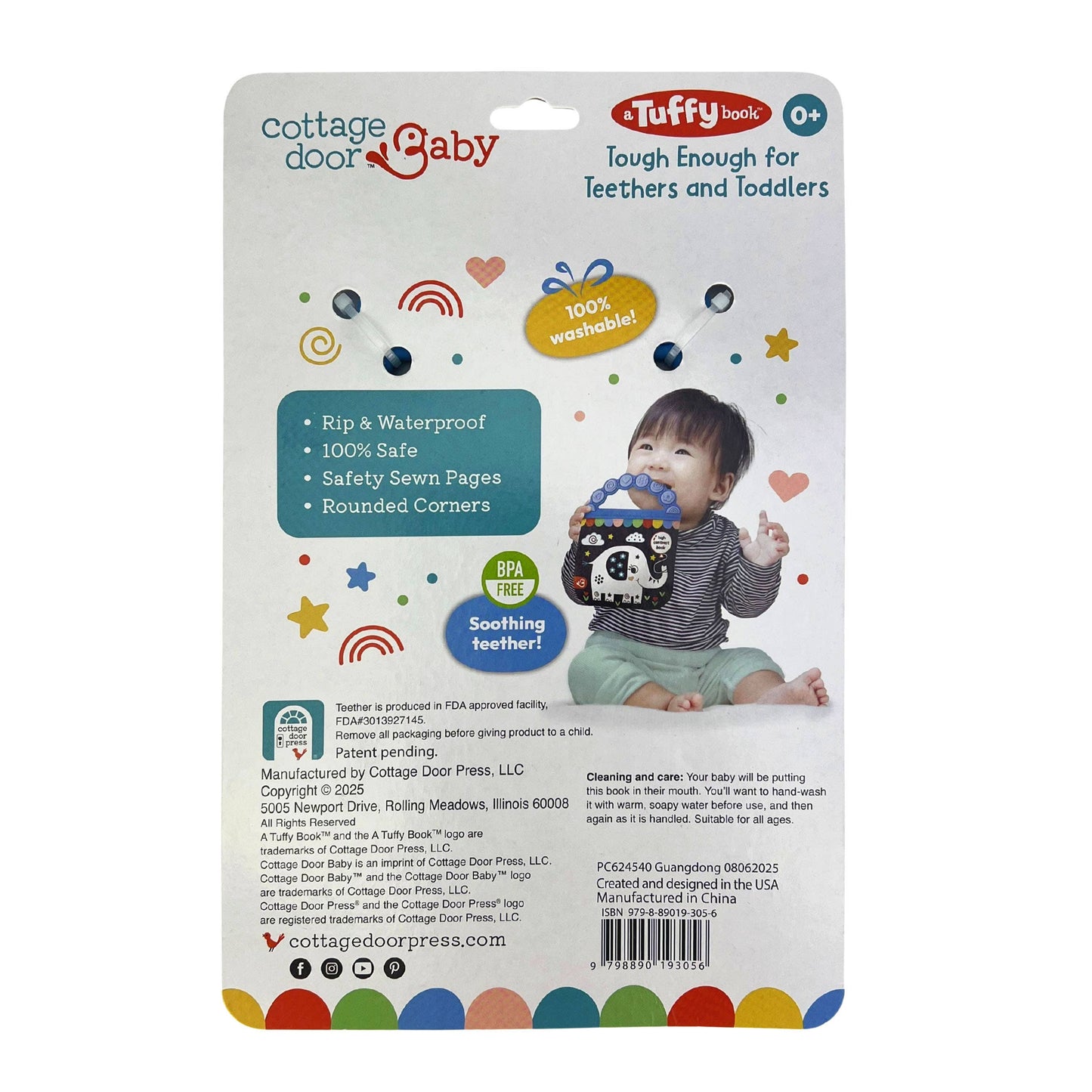 Look, Look Baby! Rhyme Time Tuffy High-Contrast Book