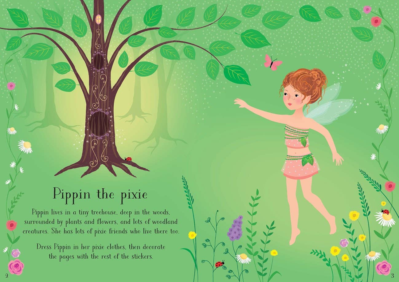 Little Sticker Dolly Dressing Pixie