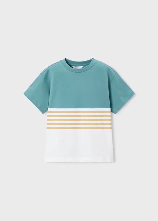 Mayoral Seaweed Stripe Tee