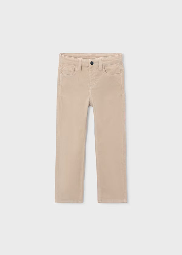 Mayoral Truffle Corduroy Pant