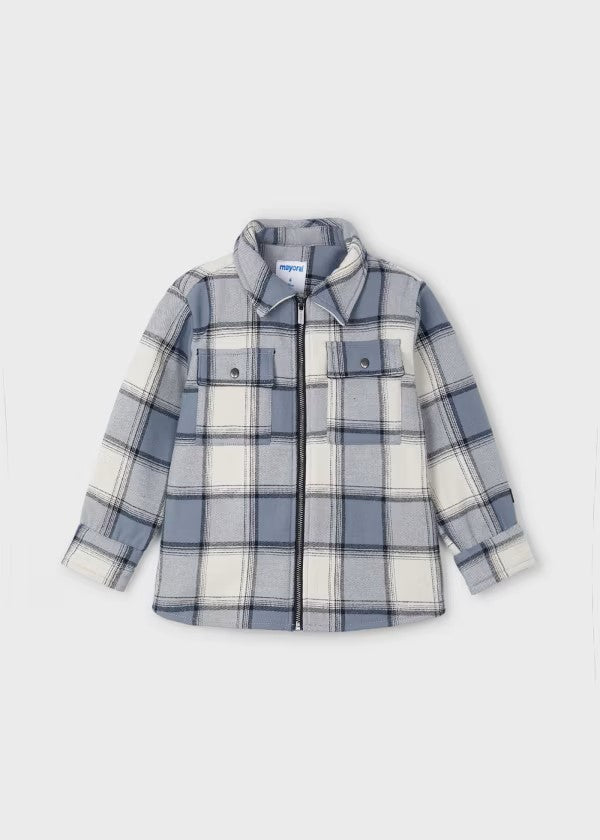 Mayoral Cloudy Plaid Jacket