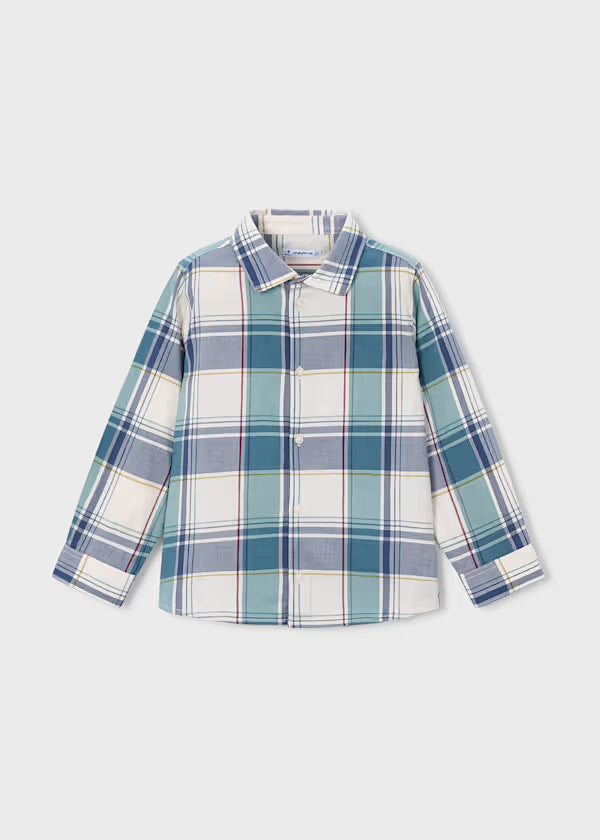 Mayoral Lake Check Button Down
