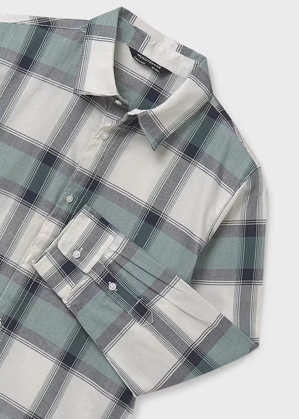 Mayoral Pine Checkered Shirt