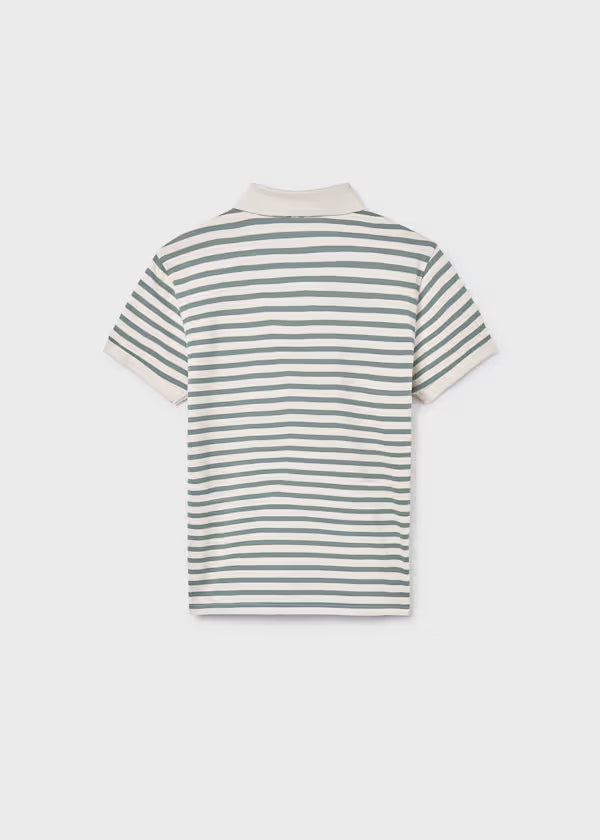 Nukutavake Bayleaf Stripe Polo Shirt