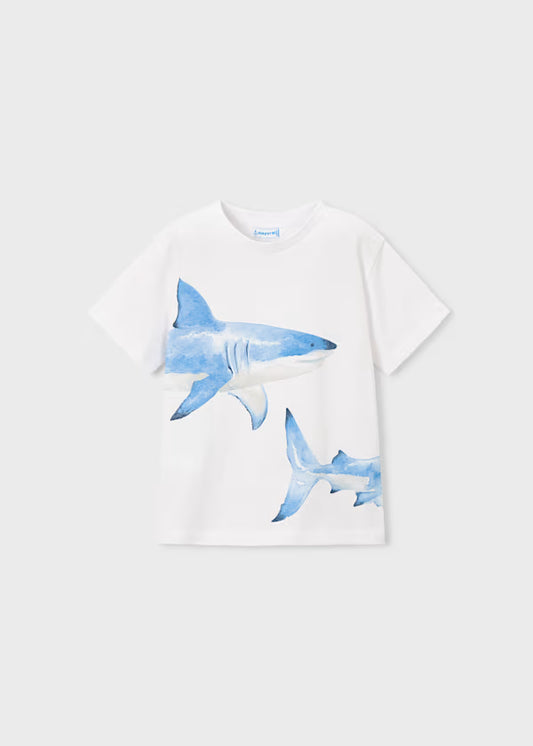 Mayoral Great White Shark Tee