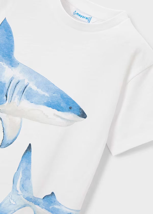 Mayoral Great White Shark Tee