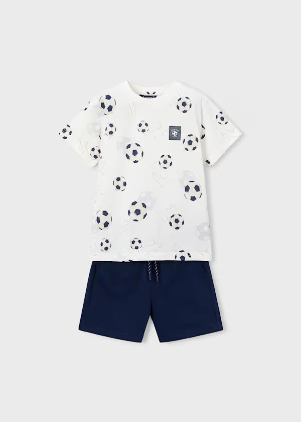 Mayoral Knit Soccer Set