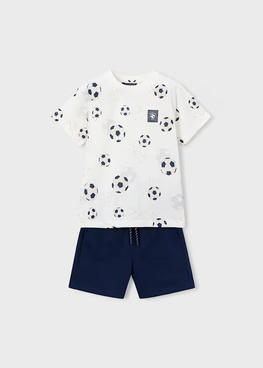 Mayoral Knit Soccer Set