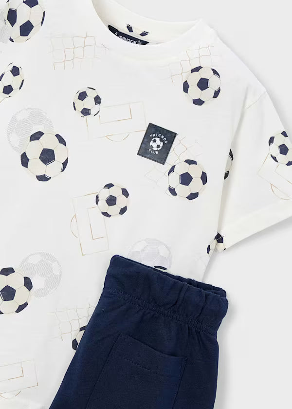 Mayoral Knit Soccer Set