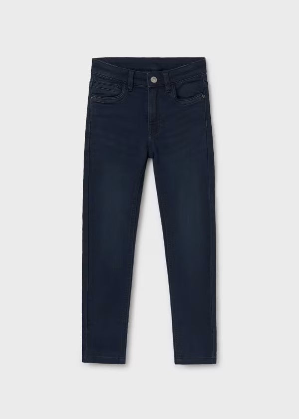 Nukutavake Blue Black Soft Denim Pant