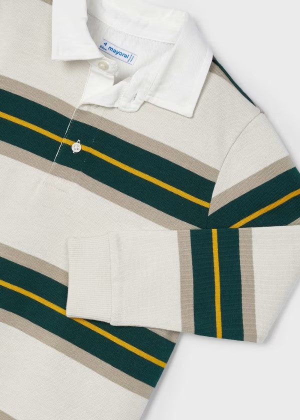 Mayoral Alpine Stripe Polo Shirt