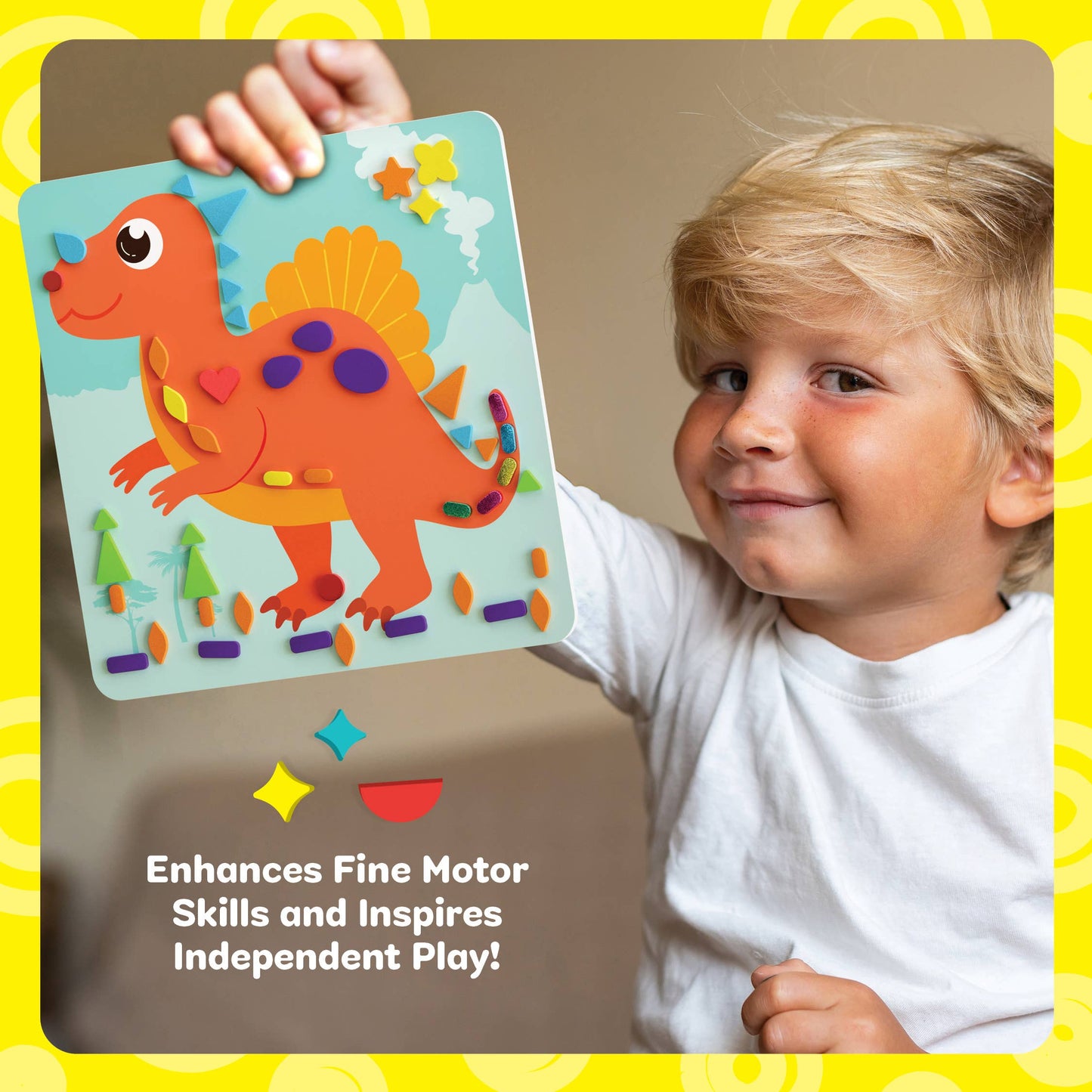 Mess-Free Foam Sticker Art Kit