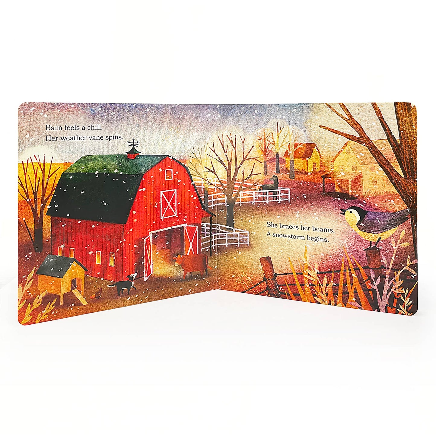 Barn in Winter Board Book