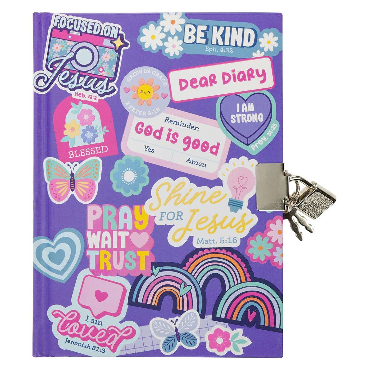 Shine For Jesus Stickers Diary