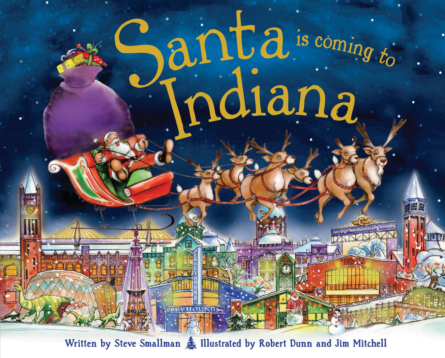 Santa Is Coming To Indiana