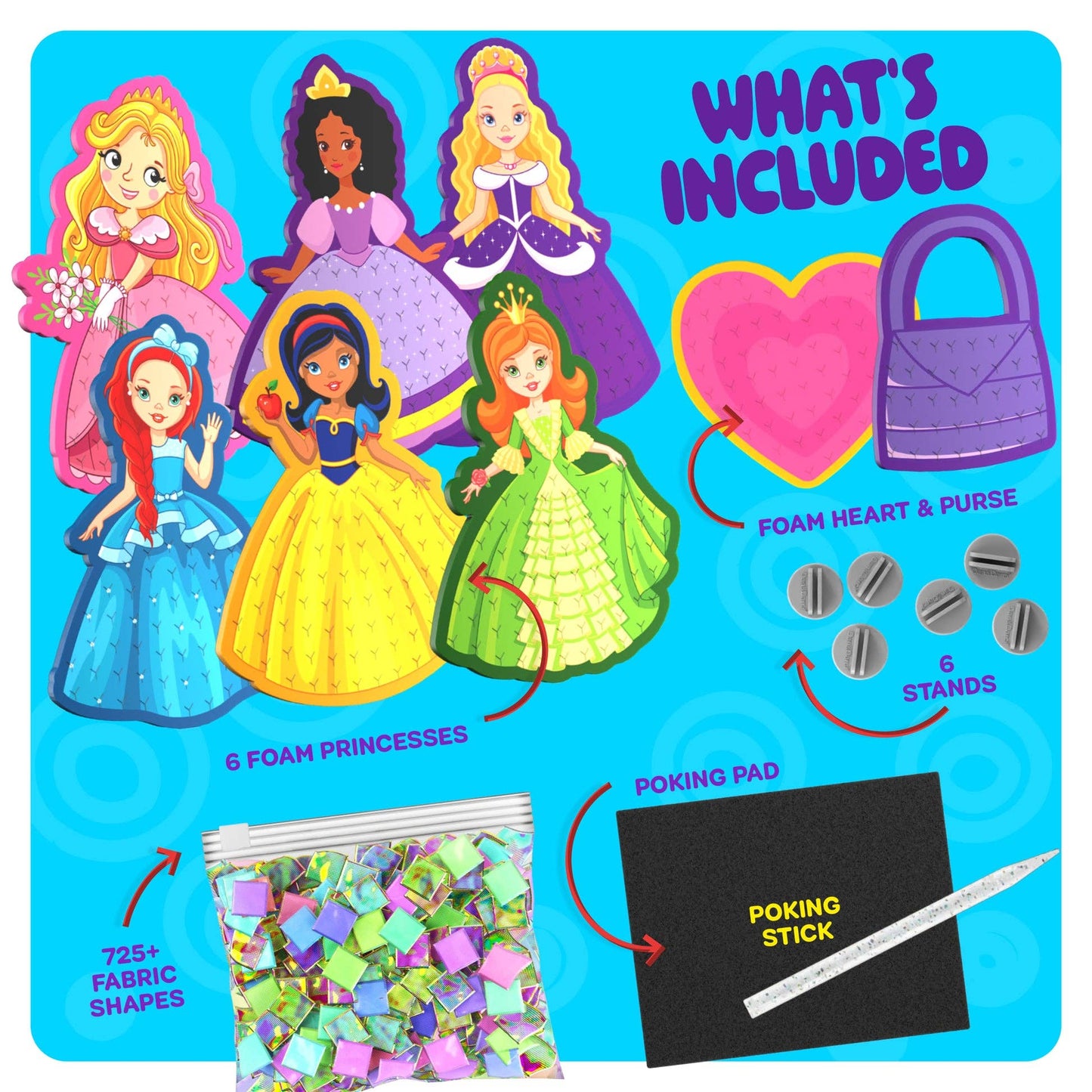 Jab Jab Art Princess Craft Kit