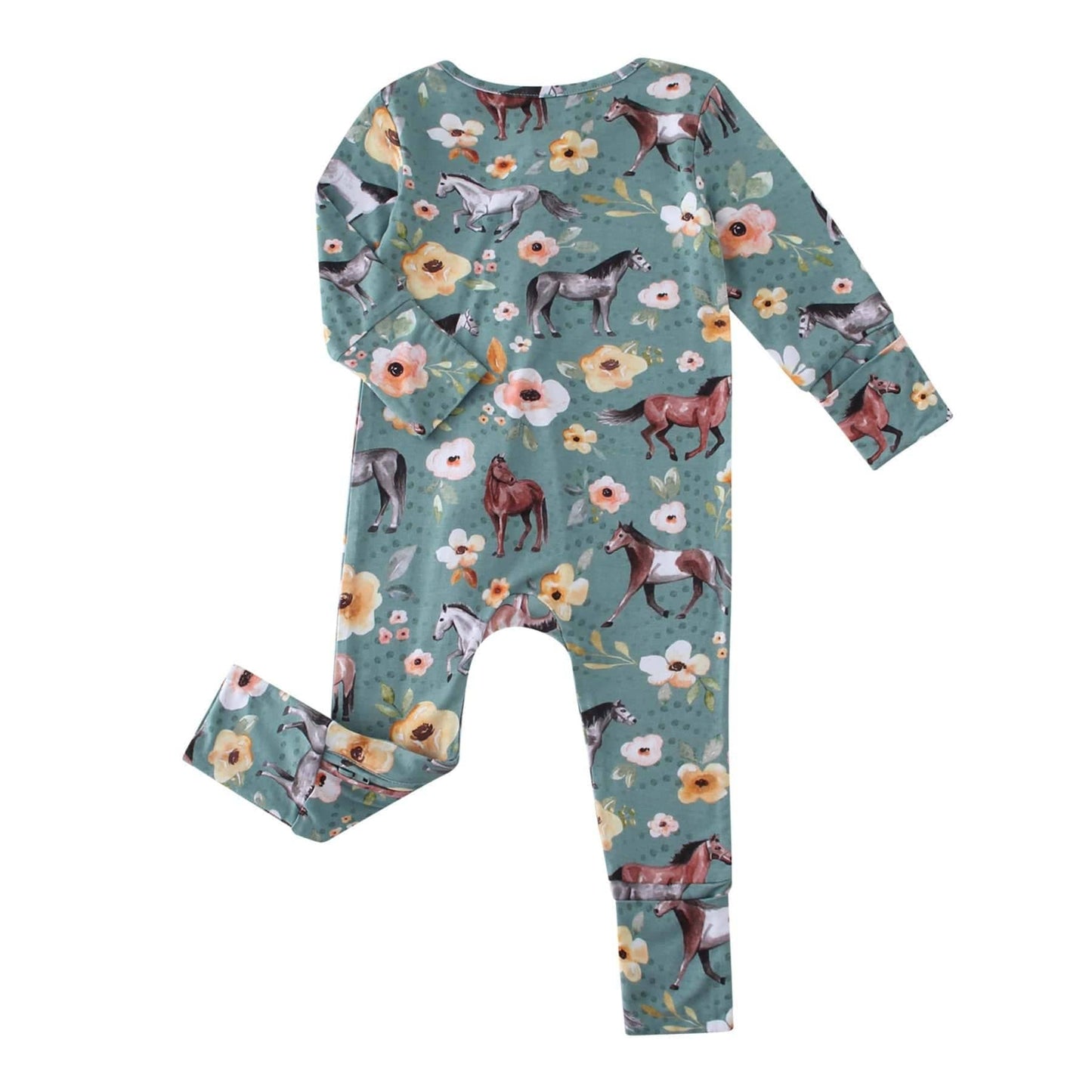Wild Horse Zippy Romper