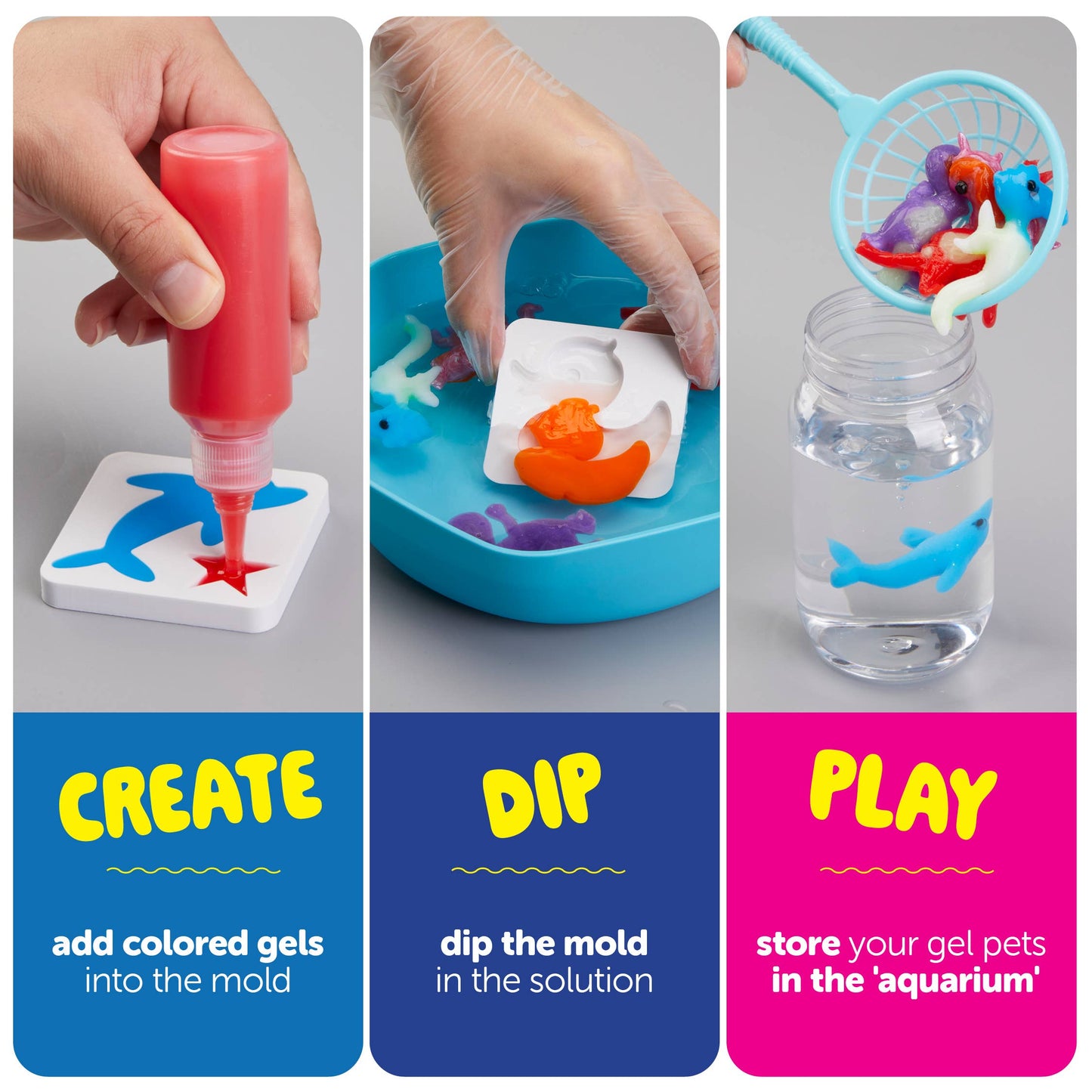 Magic Gel Water Pets Kit