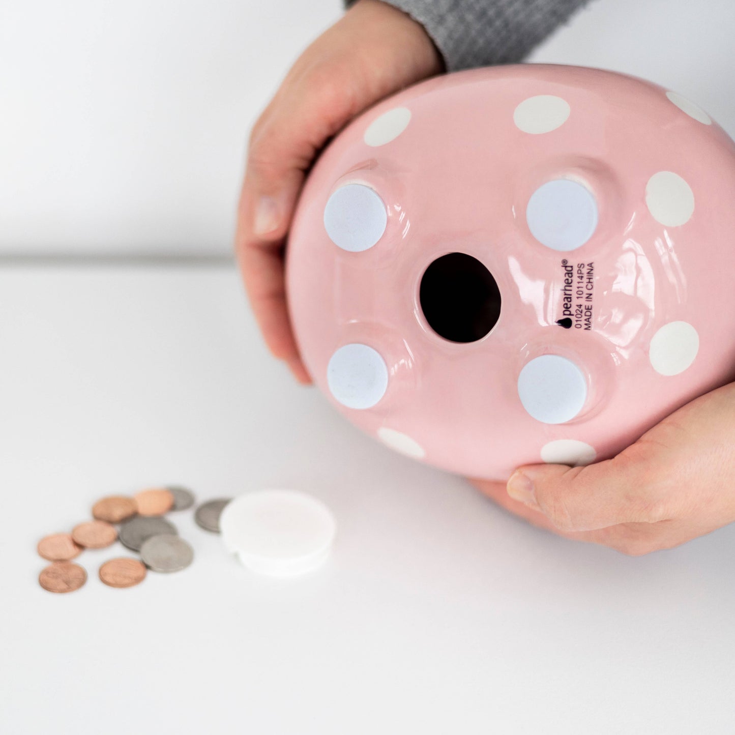 Polka Dot Piggy Bank