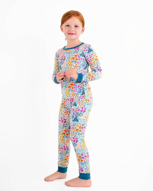 Whispering Wildflowers Long Sleeve PJ's