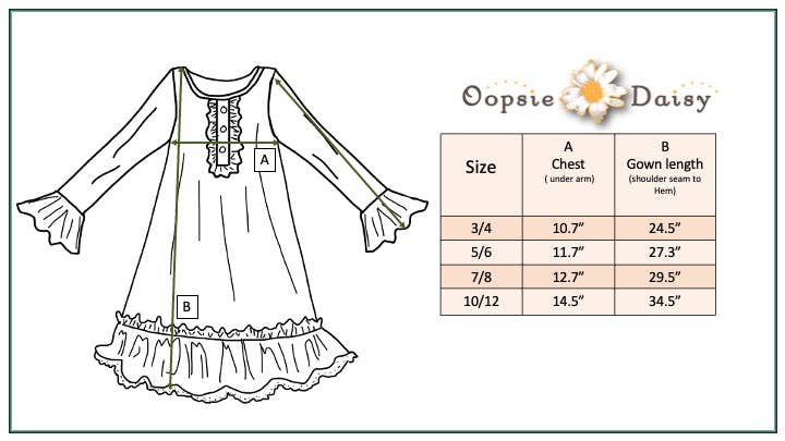 Holiday Cat Ruffle Lounge Gown