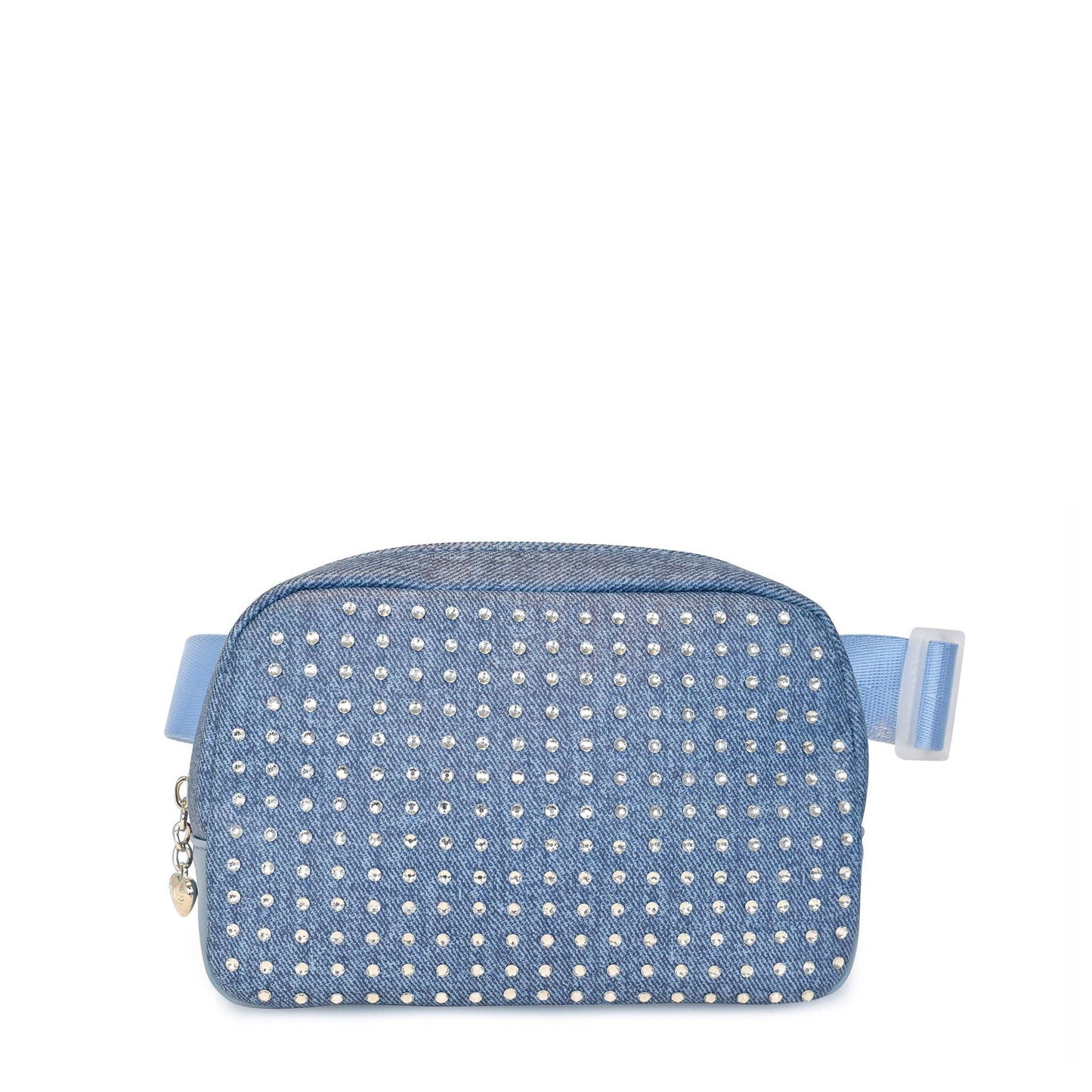 Rhinestones Denim Fanny Pack