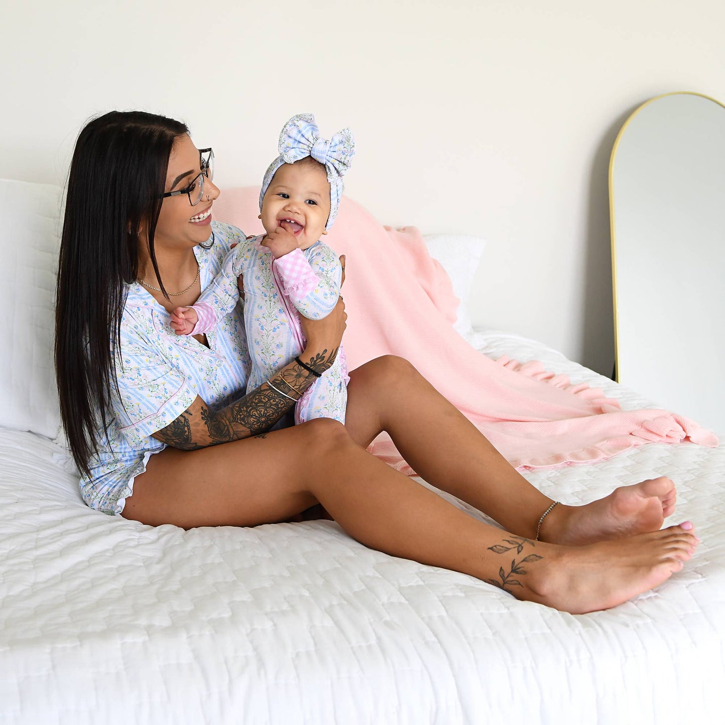 Gigi & Max Nora Ruffle Zippy Romper