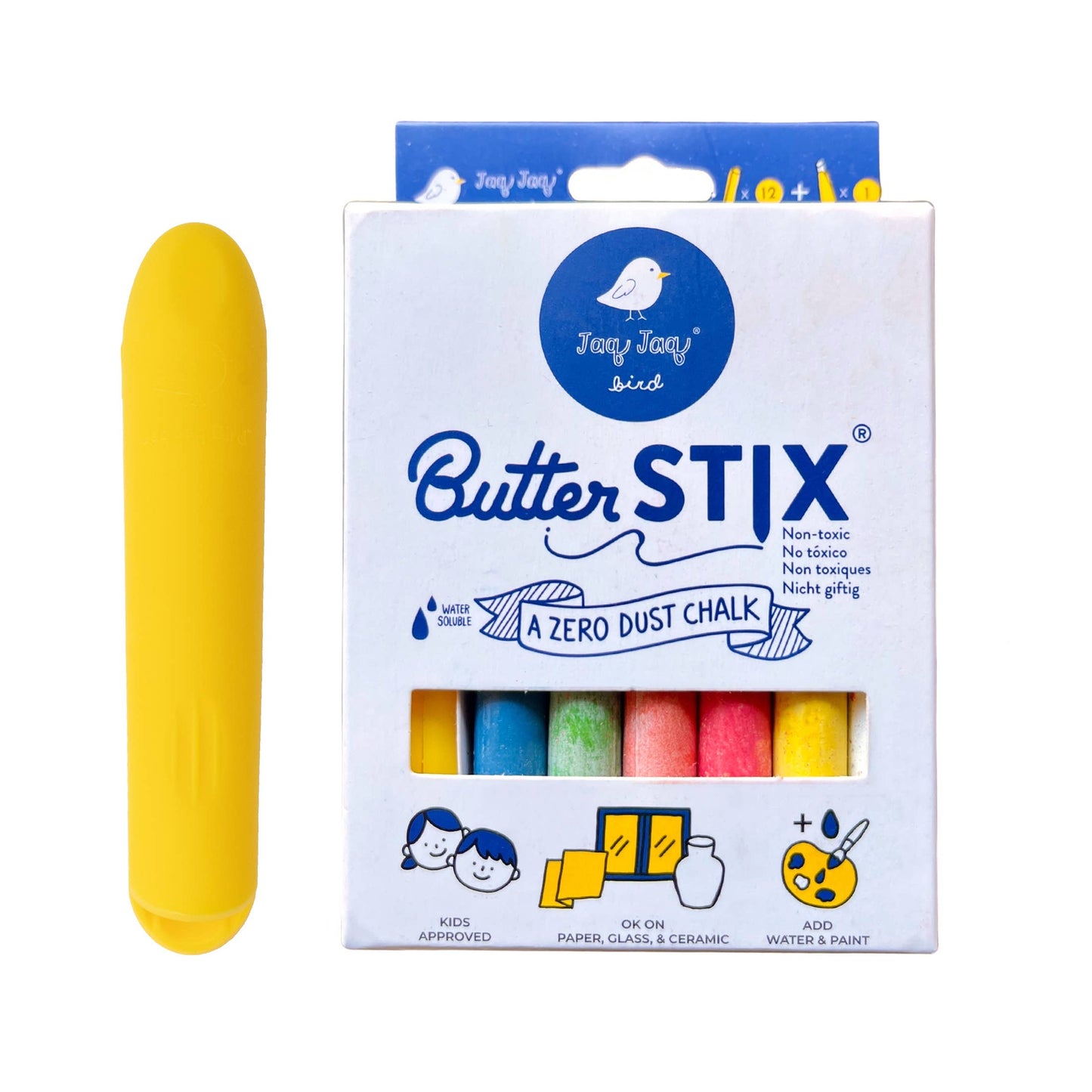 ButterStix Dustless Chalk Colors with Holder