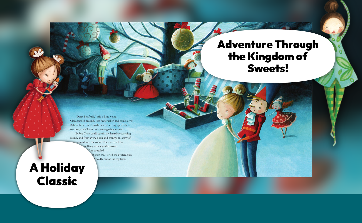 Nutcracker Christmas Picture Book