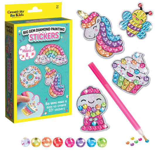 Big Gem Diamond Painting Stickers Kit