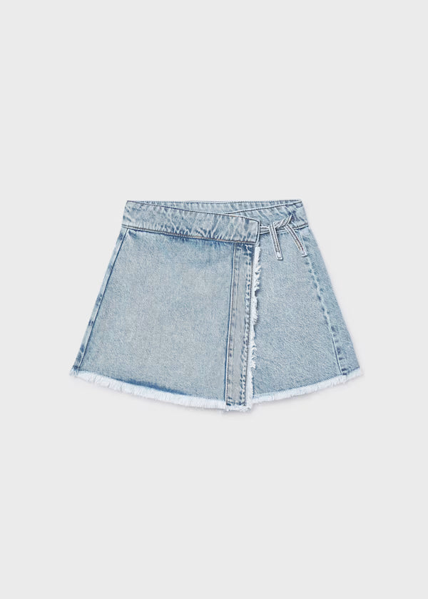 Mayoral Light Denim Skort