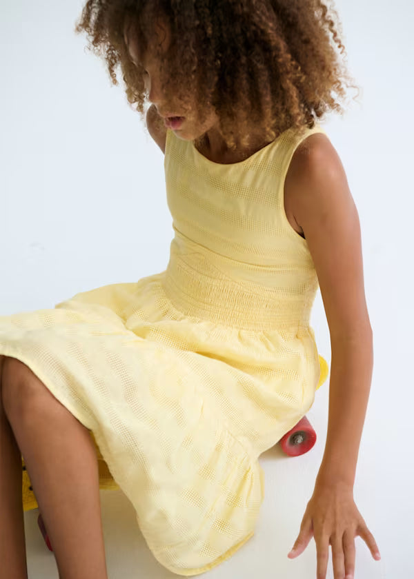 Mayoral Yellow Voile Dress