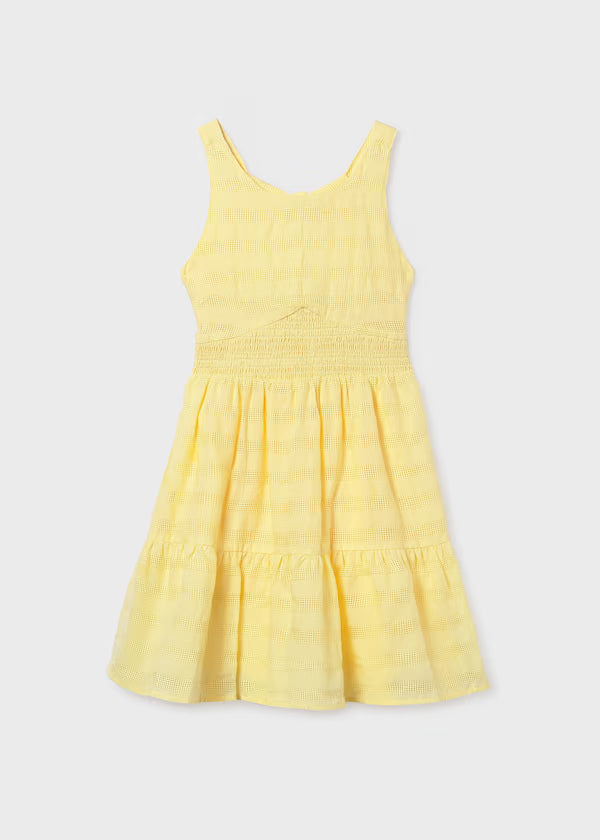 Mayoral Yellow Voile Dress