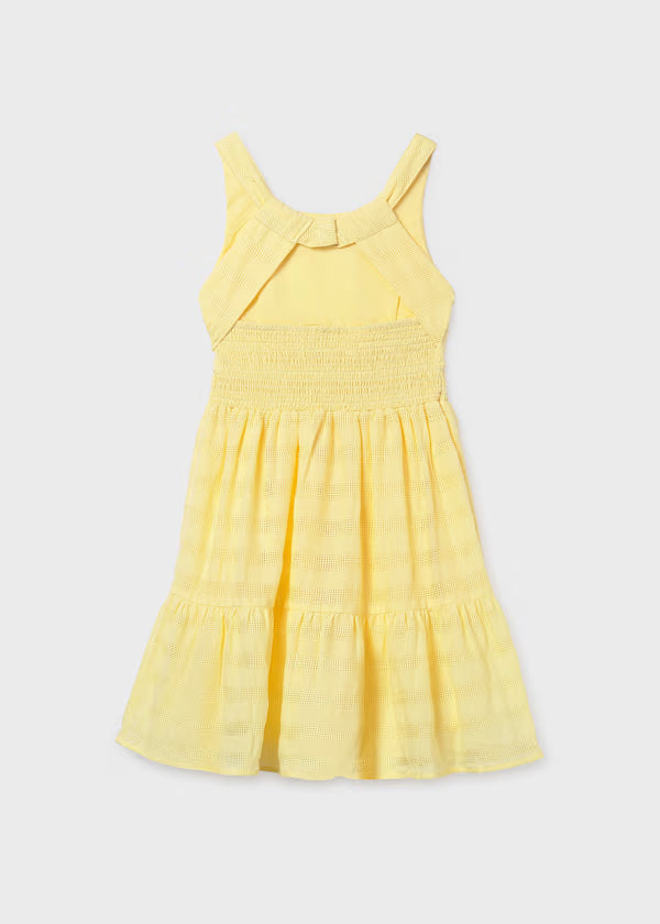 Mayoral Yellow Voile Dress