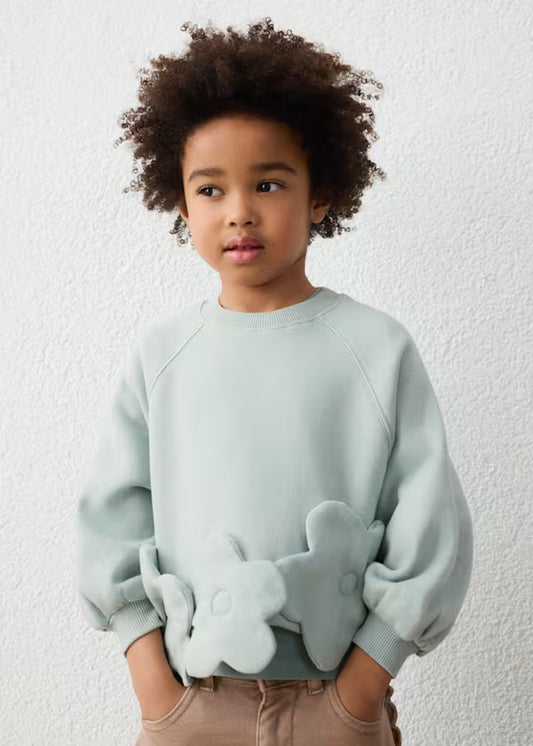 Mayoral Jade Flower Pullover