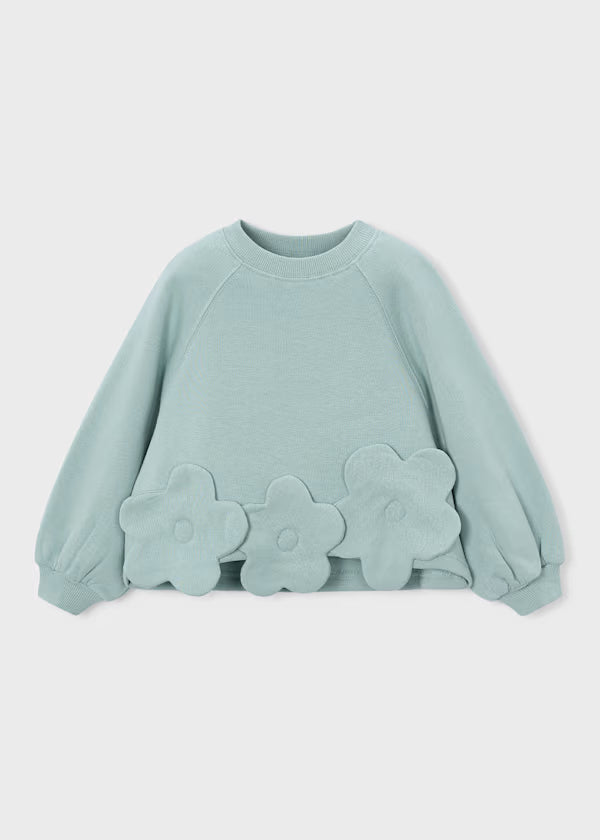 Mayoral Jade Flower Pullover