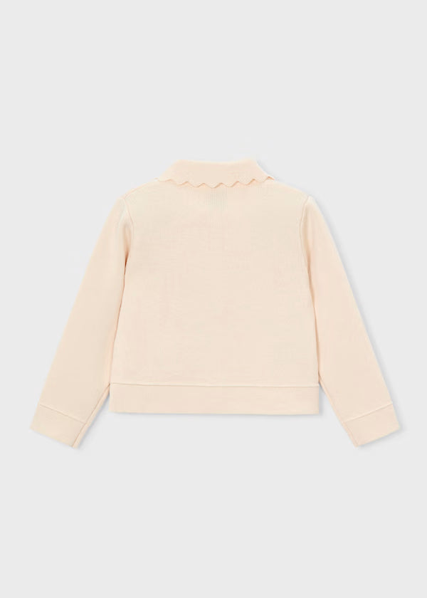 Mayoral Chickpea Scalloped Jacket