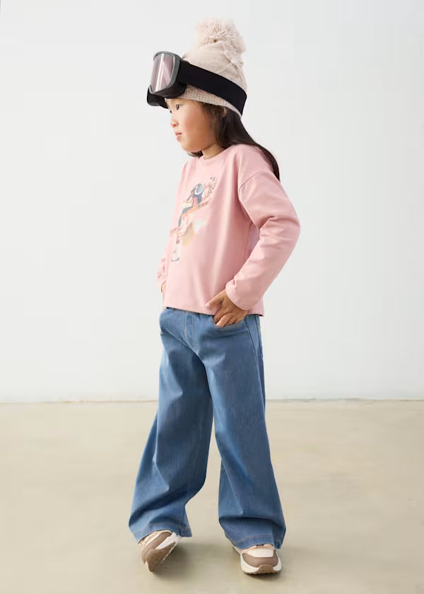 Mayoral Light Wash Pull On Jean
