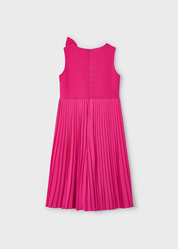 Mayoral Magenta Pleated Jumpsuit