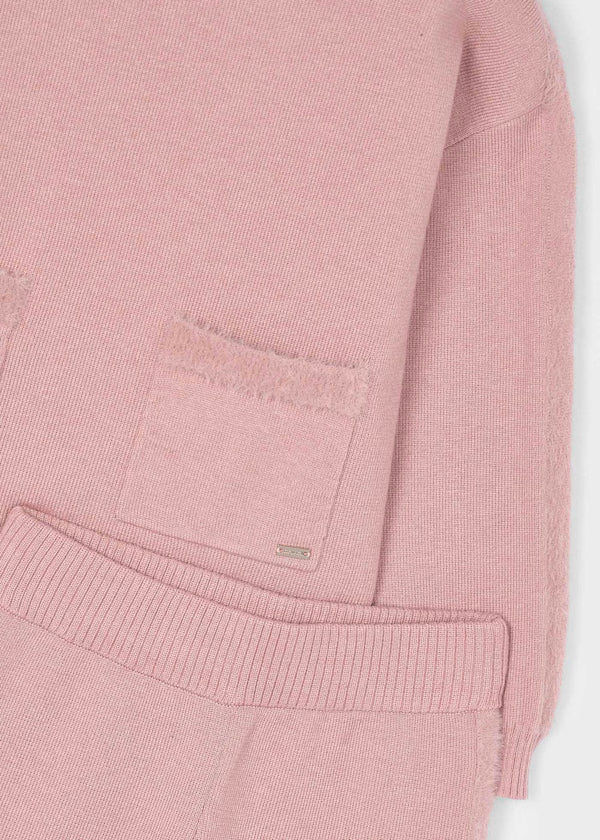 Mayoral Blush Sweater Knit Set