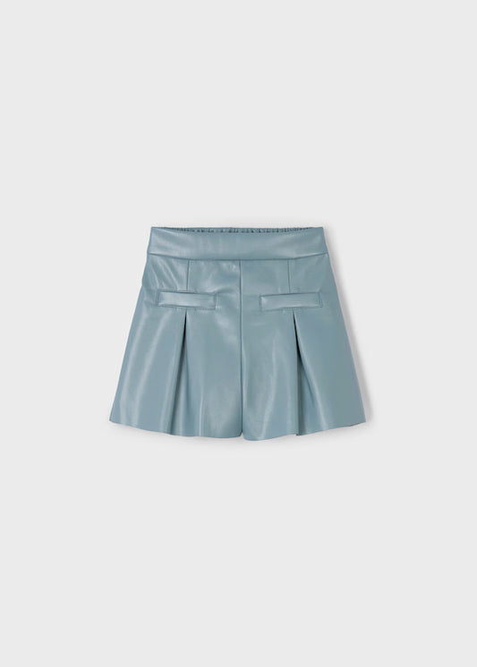 Mayoral Sage Leatherette Short