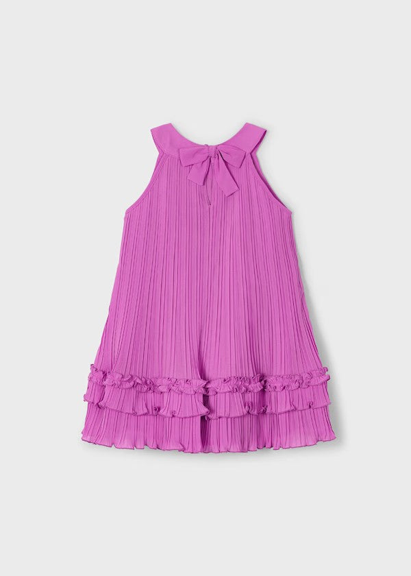 Mayoral Orchid Pleated Dress