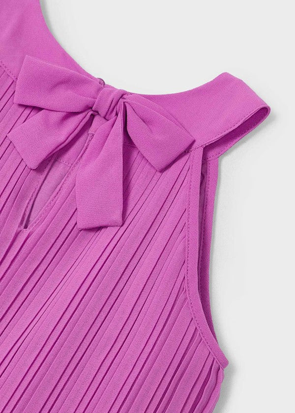 Mayoral Orchid Pleated Dress